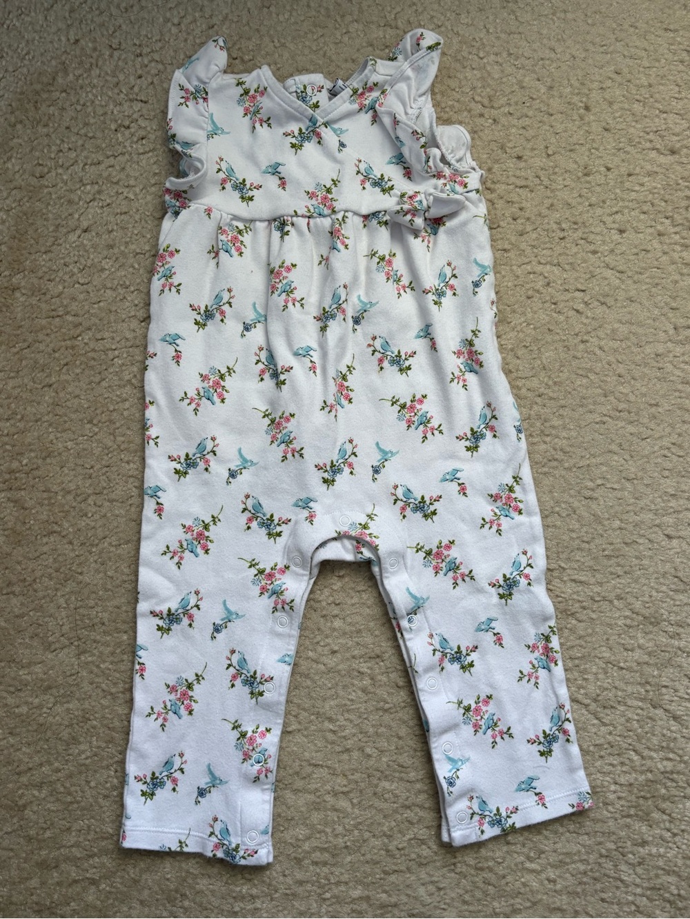 Floral Romper Janie and Jack